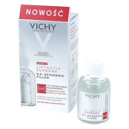 Vichy Liftactiv Supreme - H.A. Epidermic Filler, serum przeciwzmarszczkowe, 30 ml (Data ważności: 30.11.2026)