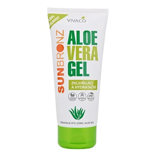 SUNBRONZ, Żel Aloesowy po opalaniu, 200 ml
