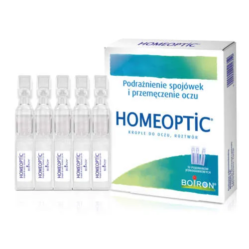 Homeoptic, krople do oczu, roztwór, 10 sztuk
