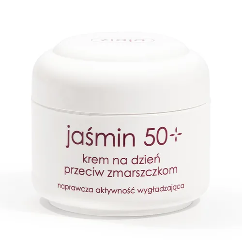 ziaja jaśminowa - jaśmin w kremie przeciw zmarszczkom na dzień, 50+, 50 ml