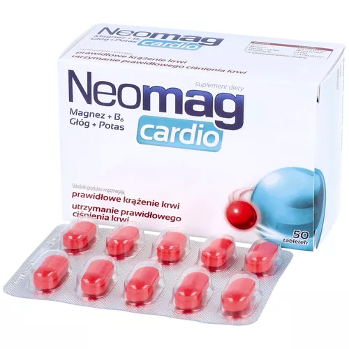 NeoMag cardio, 50 tabletek