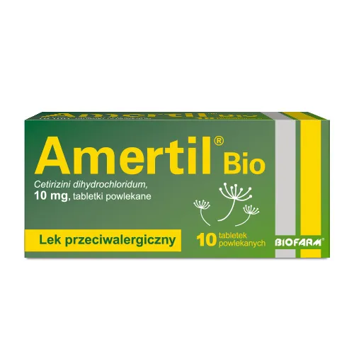 AmertilBio 10 mg, 10 tabletek powlekanych