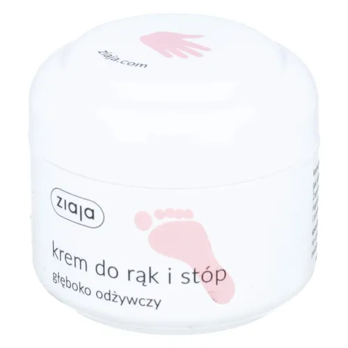 ziaja - krem do rąk i stóp głęboko odżywczy, 50 ml