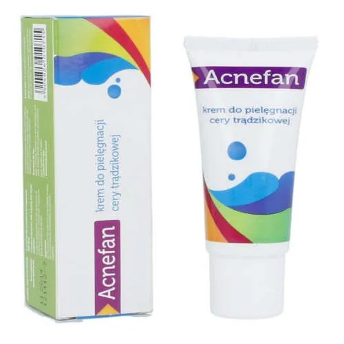 Acnefan - krem do pielęgnacji cery trądzikowej, 25 ml