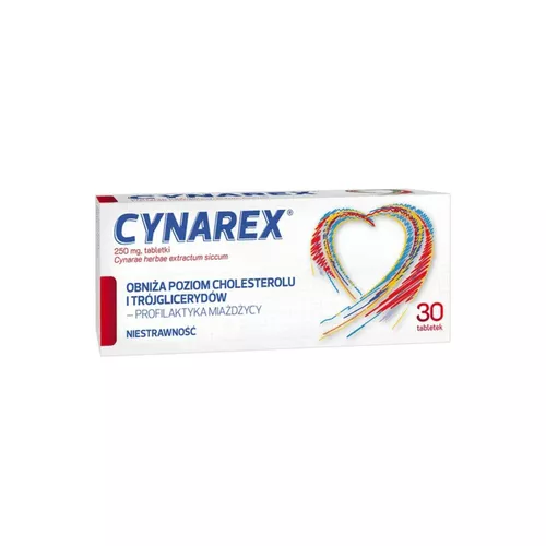 Cynarex 250 mg, 30 tabletek