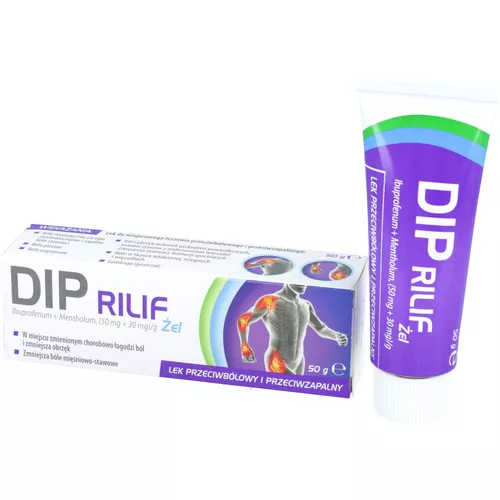Dip Rilif (50 g + 30 g)/g, żel, 50 g