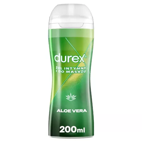 Durex Aloe Vera - żel intymny i do masażu 2w1, 200 ml