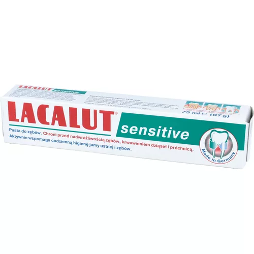 LACALUT sensitive - pasta do zębów, 75 ml