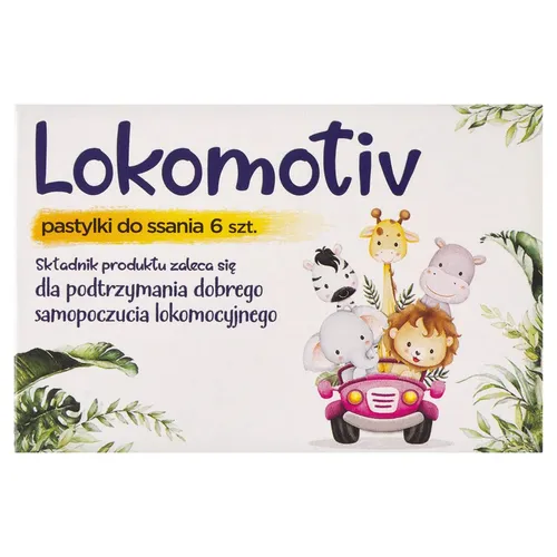 Lokomotiv, 6 pastylek do ssania