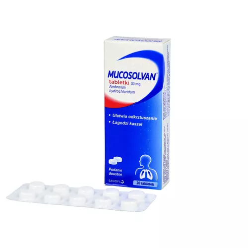 Mucosolvan 30 mg, 20 tabletek
