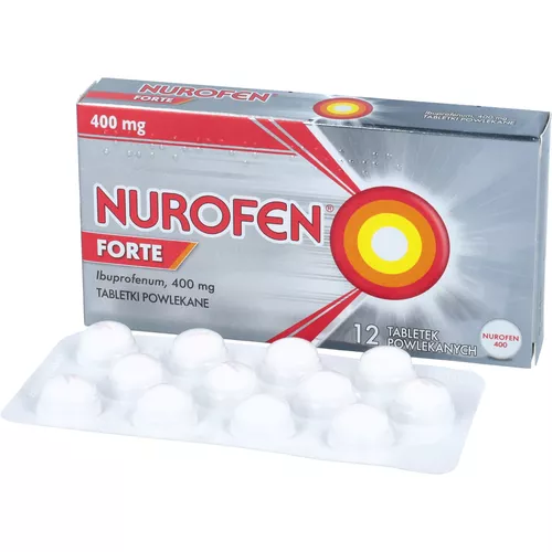 Nurofen Forte 400 mg, 12 tabletek powlekanych