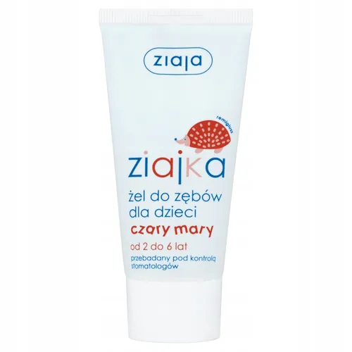 ziajka - czarodziejski żel do zębów dla dzieci, 50 ml