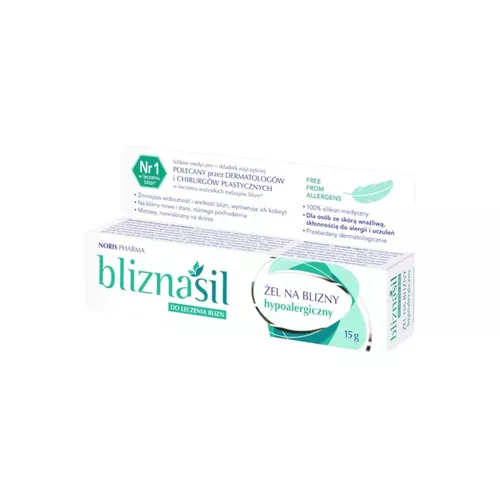 bliznasil - żel silikonowy do leczenia blizn, 15 g