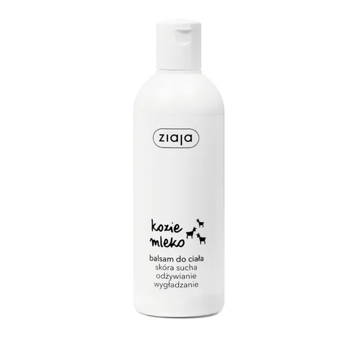 ziaja kozie mleko - balsam do ciała, skóra sucha, odżywianie i wygładzanie, 300 ml