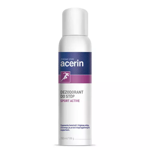 Acerin SPORT ACTIVE 2 w 1 - dezodorant do stóp, 150 ml