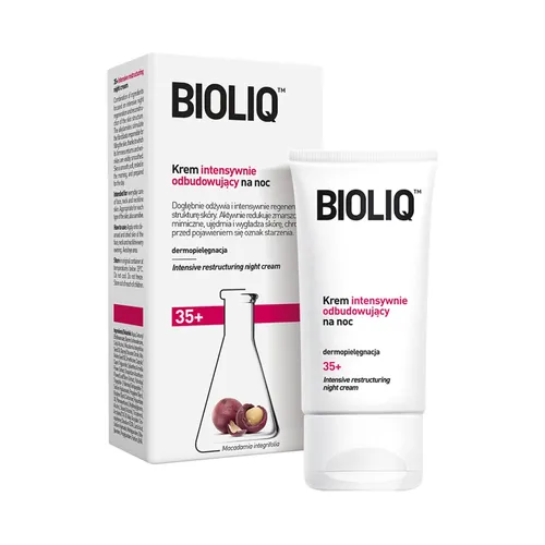 BIOLIQ 35+ - krem intensywnie odbudowujący na noc, 50 ml
