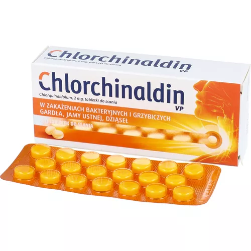 Chlorchinaldin VP 2 mg, 40 tabletek do ssania
