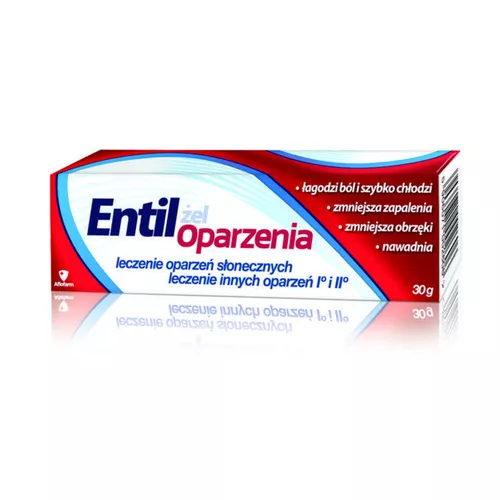 Entil OPARZENIA - żel na oparzenia, 30 g