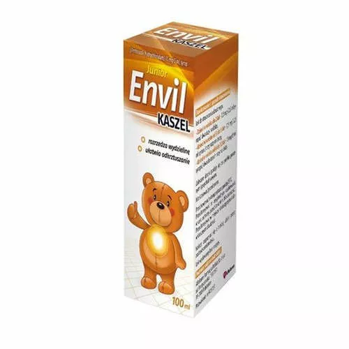 Envil Kaszel Junior 15 mg/5 ml, syrop, 100 ml