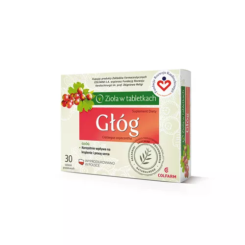 Colfarm Głóg, 30 tabletek