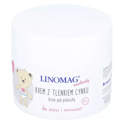 LINOMAG - krem z tlenkiem cynku dla dzieci i niemowląt, 50 ml