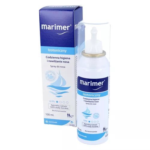 Marimer - woda morska, spray do nosa, izotoniczny 100 ml