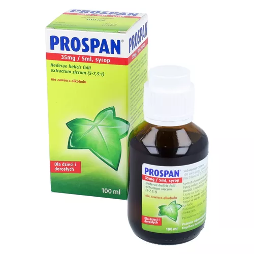 Prospan 35 mg/5 ml, syrop, 100 ml