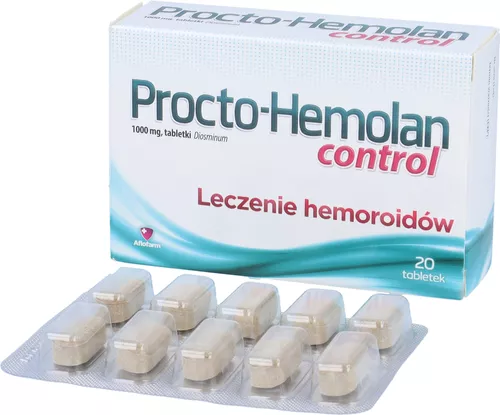Procto-Hemolan Control 1000 mg, 20 tabletek