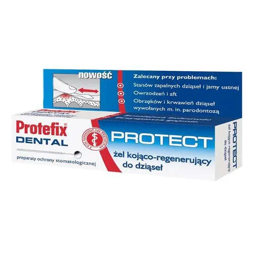 Protefix PROTECT - żel kojąco-regenerujący do dziąseł, 10 ml