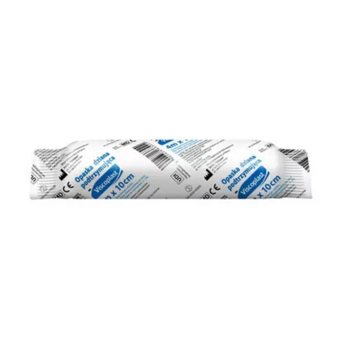Viscoplast - opaska dziana podtrzymująca, 4m x 10 cm, 1 sztuka