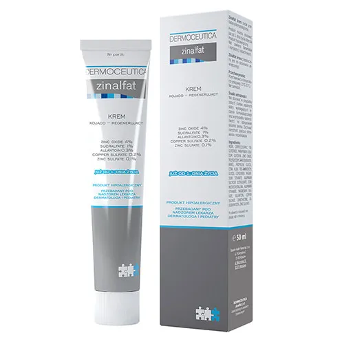 Zinalfat - krem kojąco-regenerujący, skóra atopowa, wrażliwa, 50 ml