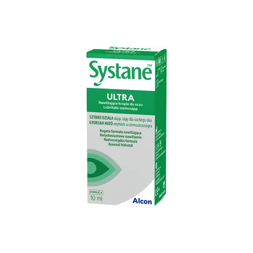 Systane ULTRA - nawilżające krople do oczu, 10 ml