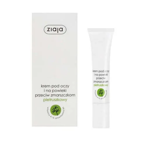 ziaja - krem pod oczy przeciw zmarszczkom, pietruszkowy, 15 ml