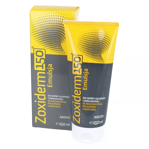 ZOXIDERM 150 - emulsja przeciwłupieżowa do skóry, 150 ml