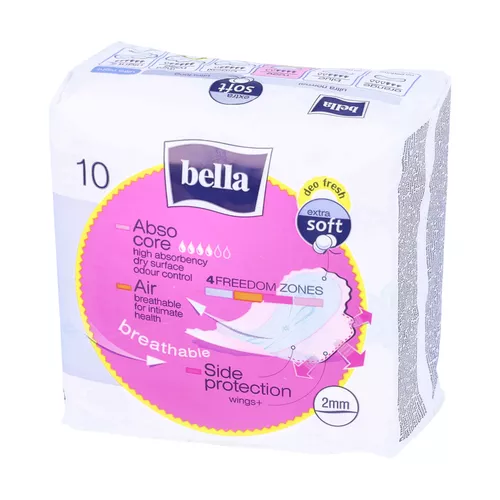 Bella Perfecta ultra Rose - podpaski, ze skrzydełkami, 10 sztuk