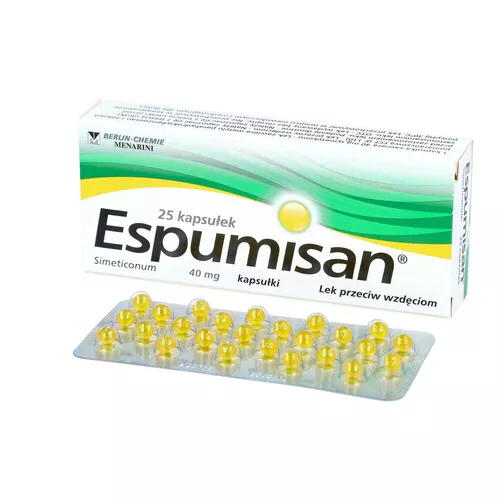 Espumisan 40 mg, 25 kapsułek