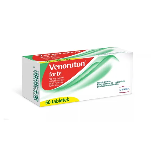 Venoruton forte 500 mg, 60 tabletek