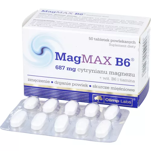 Olimp, MagMAX B6, 50 tabletek