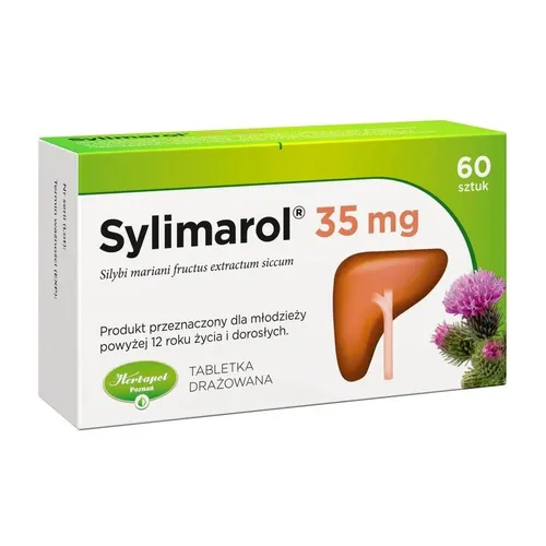 Sylimarol 35 mg, 60 tabletek drażowanych