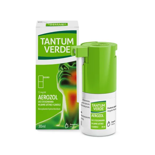 Tantum Verde 1,5 mg/ml, aerozol, 30 ml