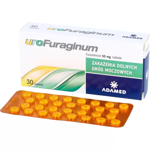 UroFuraginum 50 mg, 30 tabletek