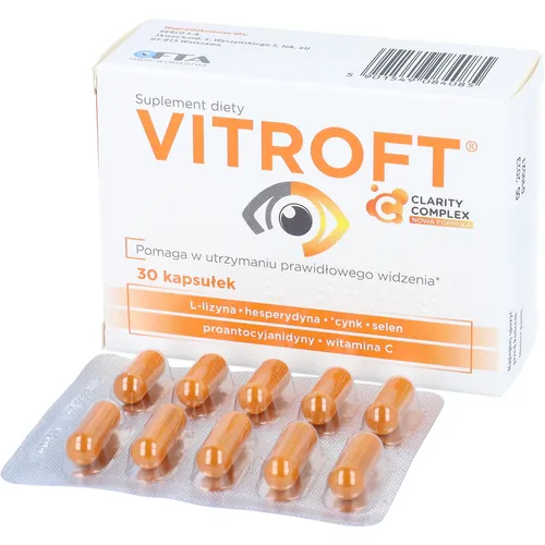 VITROFT - zdrowe oczy, 30 kapsułek