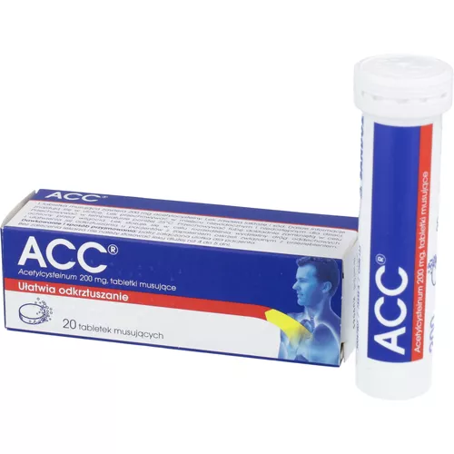 ACC 200 mg, 20 tabletek musujących