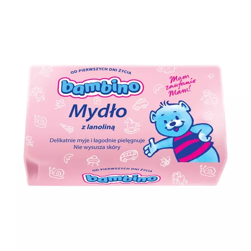 Bambino - mydło w kostce dla niemowląt i dzieci od 1. dnia życia, 90 g