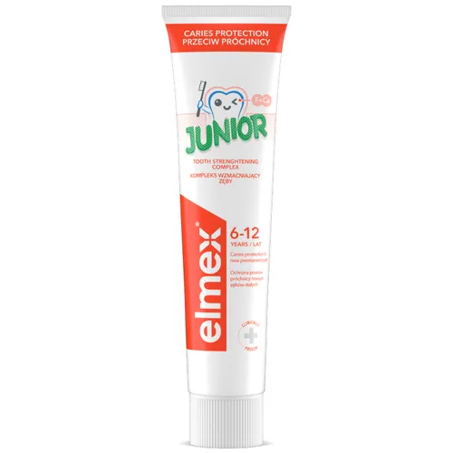 elmex Junior - pasta do zębów, 6-12 lat, 75 ml