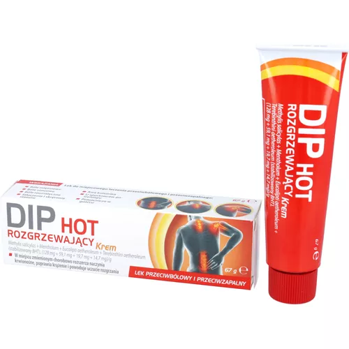 Dip Hot (128 mg + 59,1 mg + 19,7 mg + 14,7 mg)/g, krem, 67 g