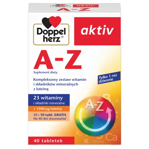 Doppelherz Aktiv A-Z, 40 kapsułek