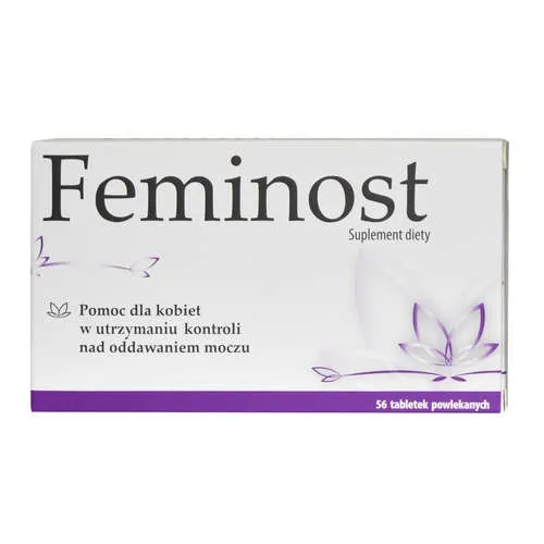 Feminost - pomoc dla kobiet w przywróceniu kontroli nad oddawaniem moczu, 56 tabletek