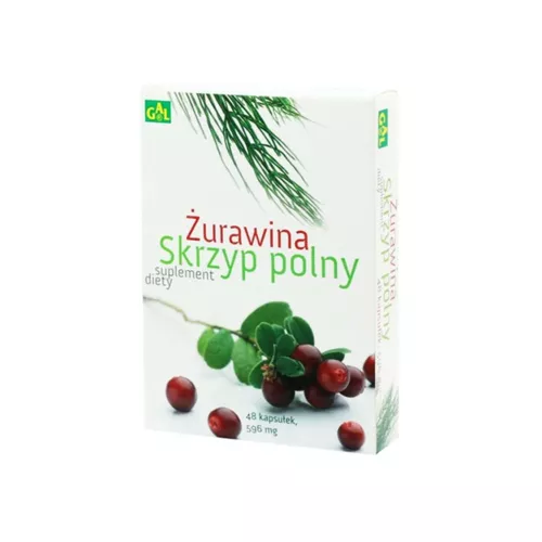 GAL Żurawina + Skrzyp polny, 48 kapsułek