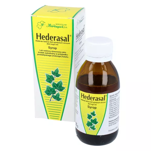 Hederasal 26,6 mg/5 ml, syrop, 125 g